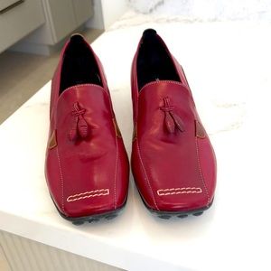 Sesto Meucci Driving Shoes in Claret